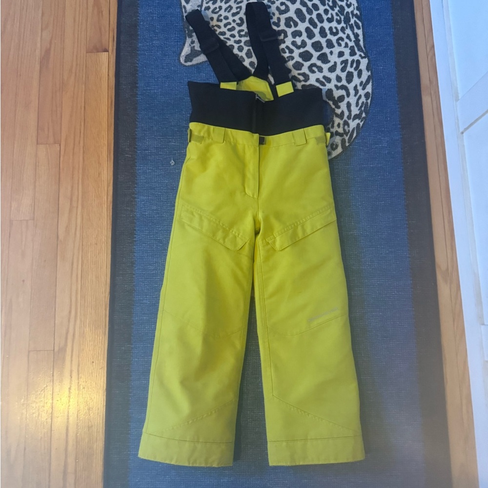 Obermeyer Kids Yellow/lime green snow Overalls/bibs